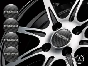 Mazda Nabenaufkleber Ausgabe Individuelles Dome-Design